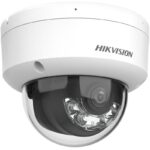 Hikvision - 2MP Smart Dual Light Dome IP Camera with Mic - DS-2CD1123G2-LIU(2.8mm)