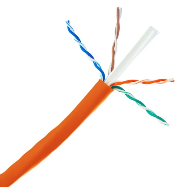 Hikvision DS-1LN6UZC0(O-STD) orange 305m CAT6 U/UTP Network Cable