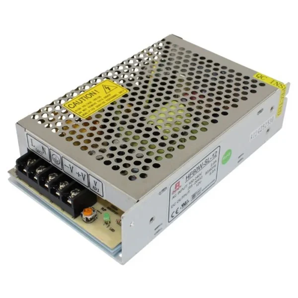 CCTV Power Supply Unit 12V 5Amps Open