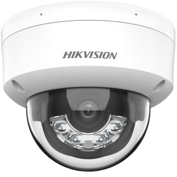 Hikvision - 2MP Smart Dual Light Dome IP Camera with Mic - DS-2CD1123G2-LIU(2.8mm)