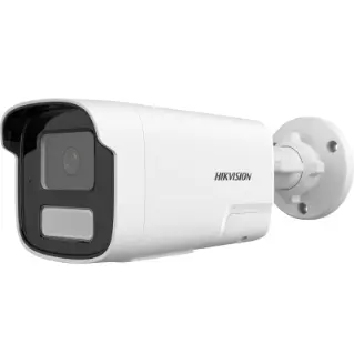 Hikvision 8 MP Smart Hybrid Light Fixed Bullet Network Camera-DS-2CD1T83G2-LIUF/SL