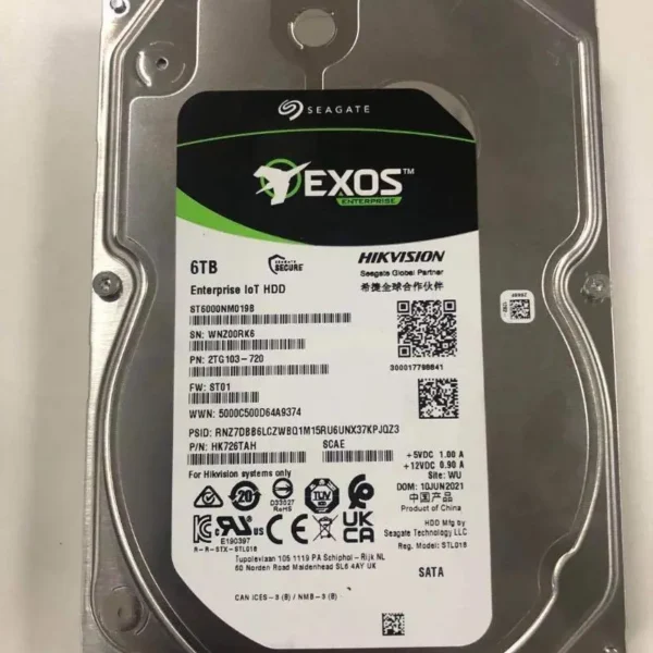 DS-AIoT HDD HK7216AH/16T*1 16TB * 1 SATA HDD