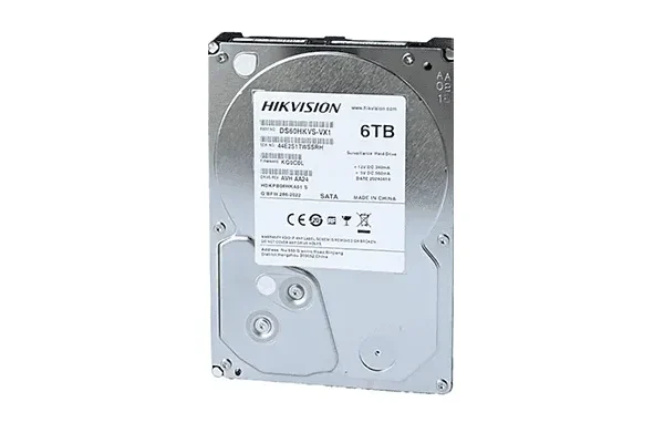 Hikvision 6TB 3.5″ SATA Surveillance Hard Disk
