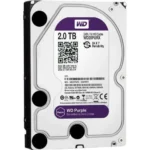 WD 2TB SATA/64MB Cache Internal Hard Disk | WD Purple Surveillance Hard Disk | 3.5-inch | Optimized for CCTV & NVR Systems